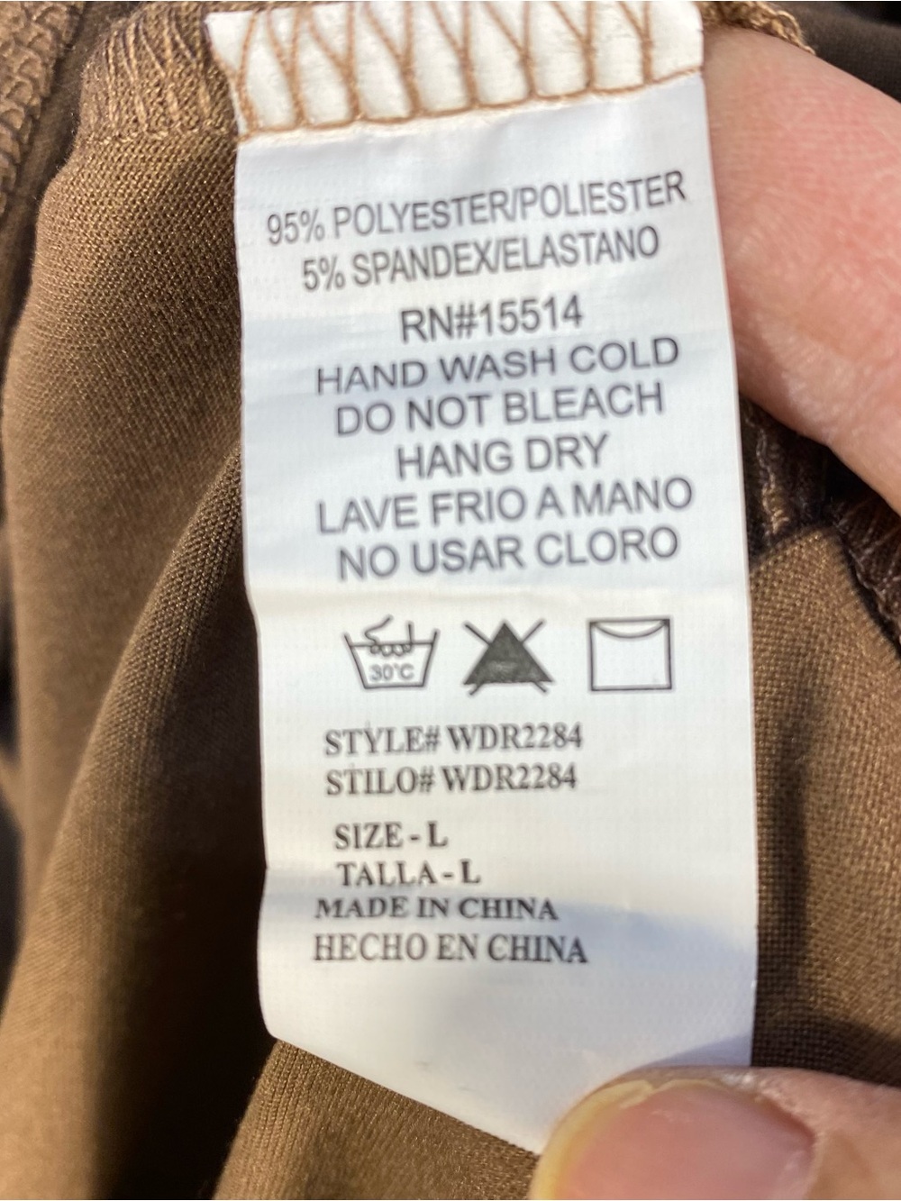 Made by Johnny women’s brown/taupe Short-Sleeve plain casual Maxi Dress, size L - Picture 7 of 10